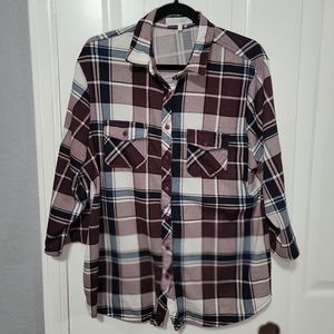Eden & Olivia button down Size 1x.